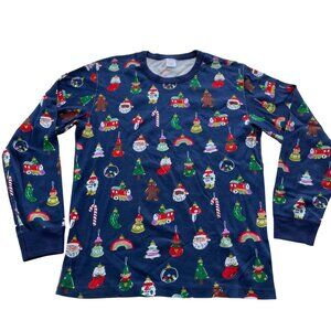 Hanna Andersson Unisex Holiday-Themed Organic Cotton Long‎ Sleeve Shirt L